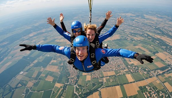 Saut en parachute à avignon : osez l'aventure en tandem !